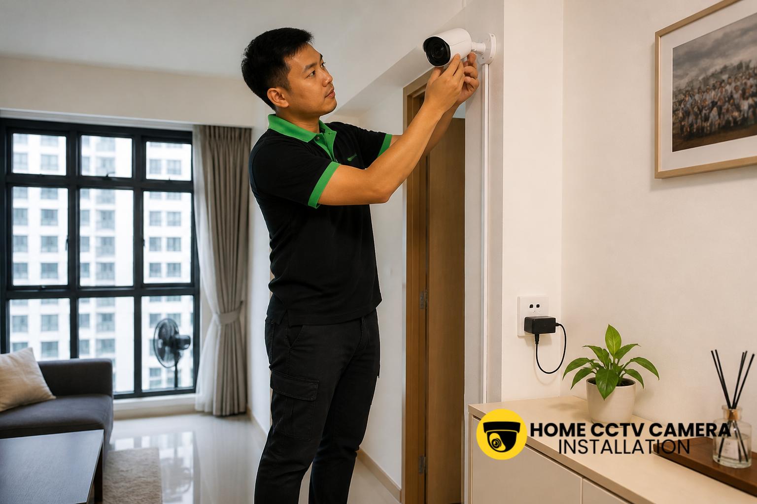 How Is Home CCTV Installation Carried Out in Singapore HDB Flats? by Home CCTV Camera Installation Singapore