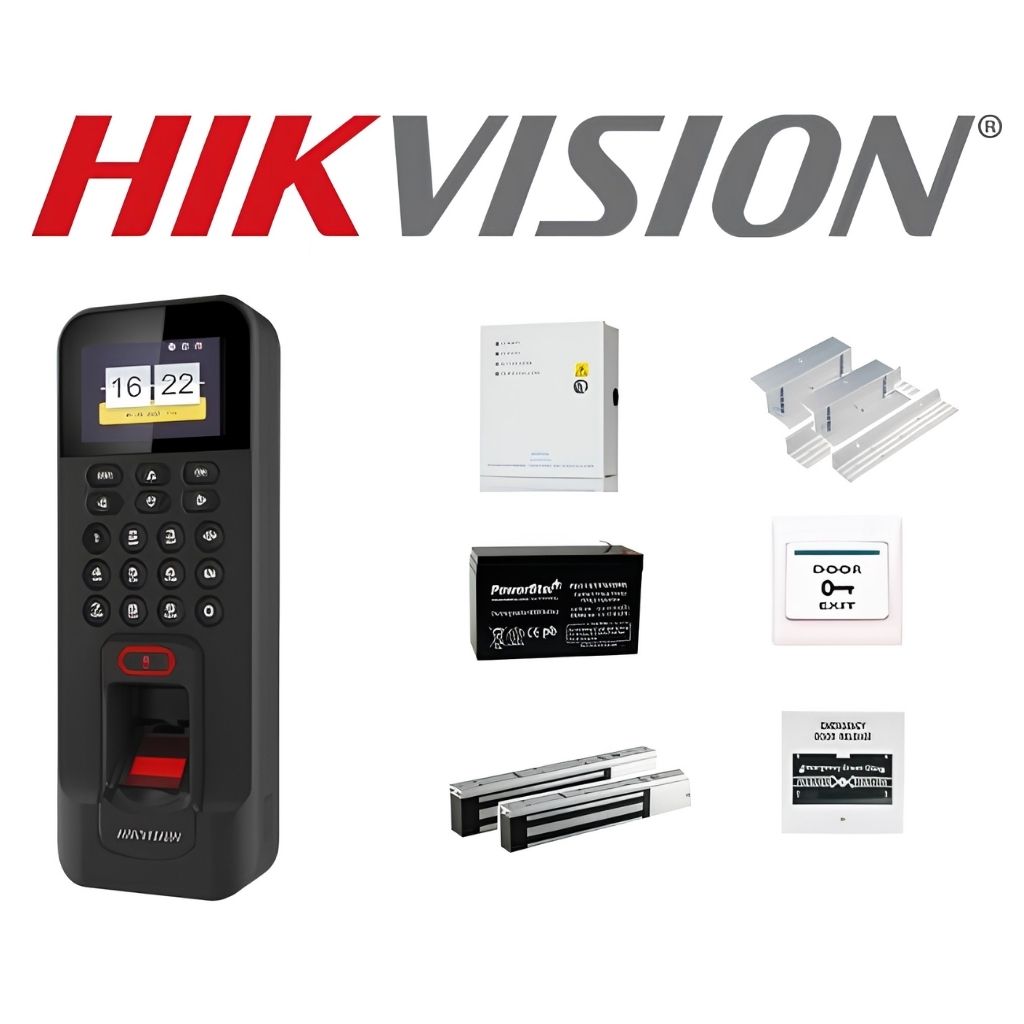 double-door-hikvision-fingerprint-biometric-door-access-package-home-cctv-camera-installation-singapore