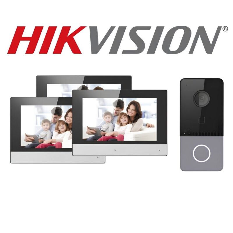 three-indoor-monitor-hikvision-video-intercom-system-package-home-cctv-camera-installation-singapore